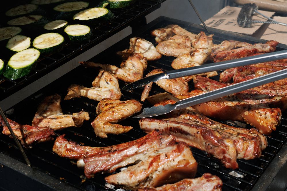 Lamb Chops Straight Over the Coals